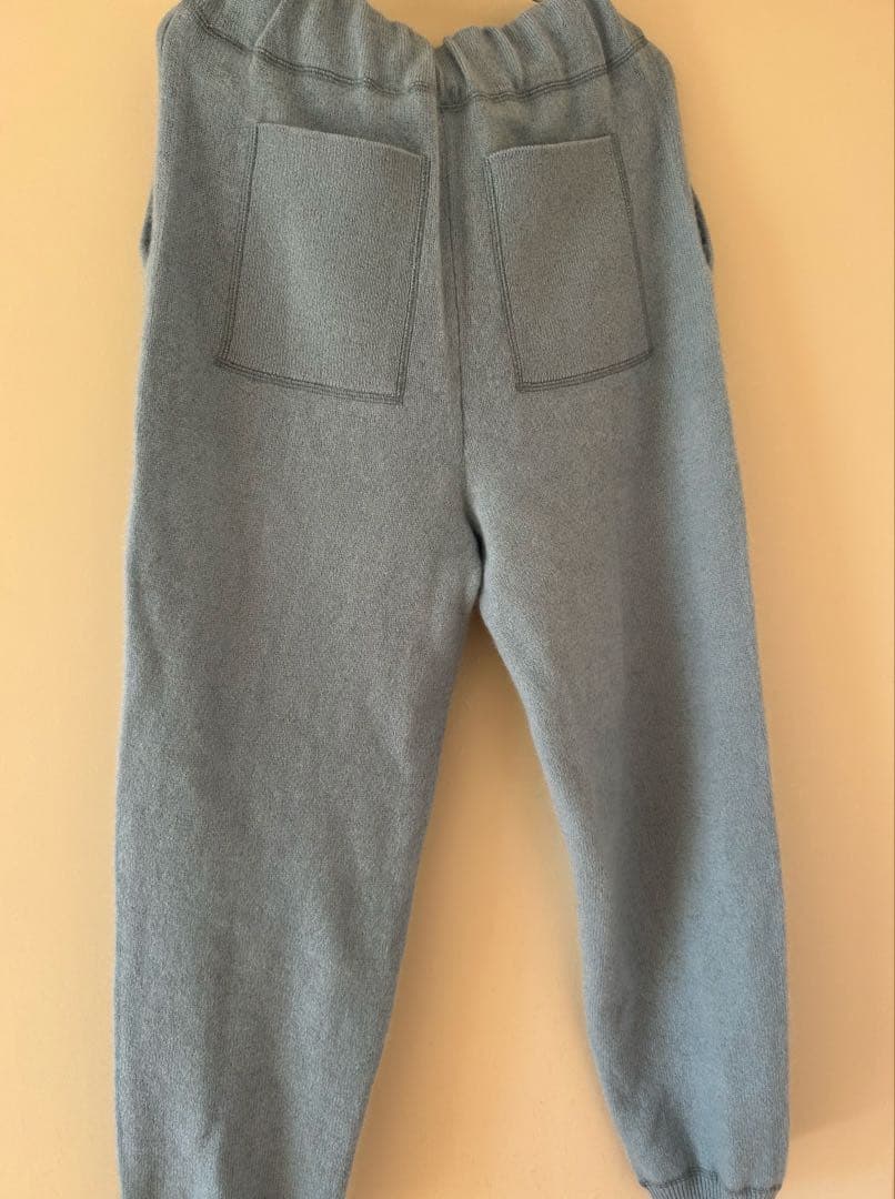 今期　現行品　定価4.2万円　ticca ヤクニットパンツ新品未使用　ブルー