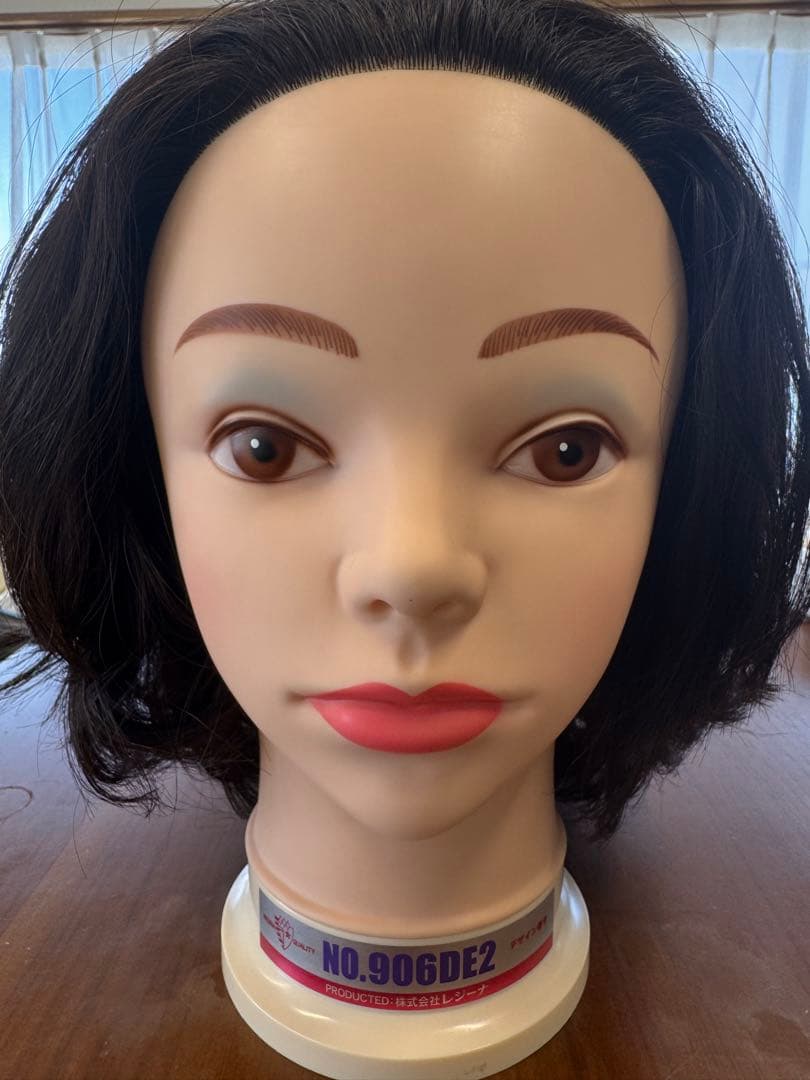 美容国家試験　ウィッグ、ロッド等セット