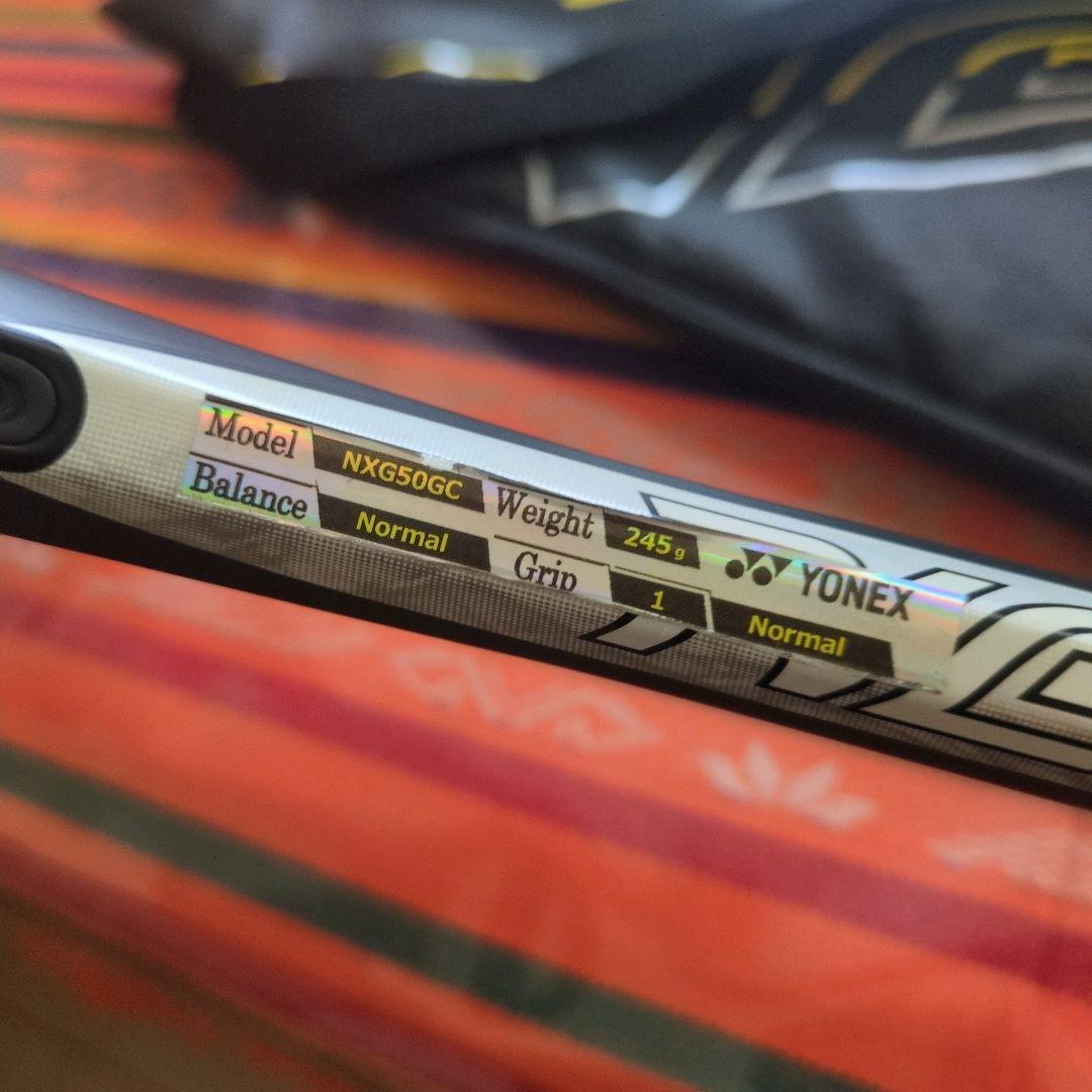 【美品】ヨネックス YONEX ネクシーガ50G ソフト テニスラケット