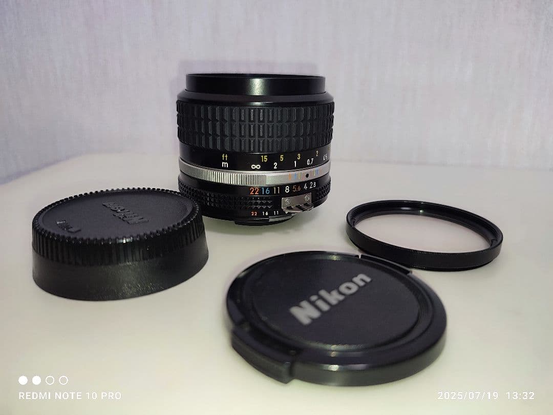 NIKKOR 35mm 1:2.8 単焦点レンズ中古美品
