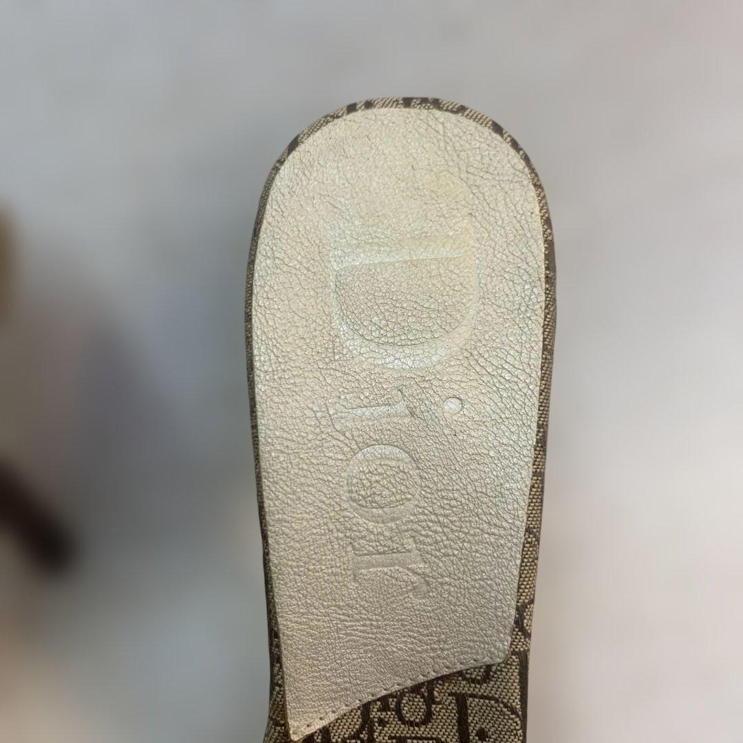 Dior ロゴ　サンダル　ヒール約7cm サイズ36