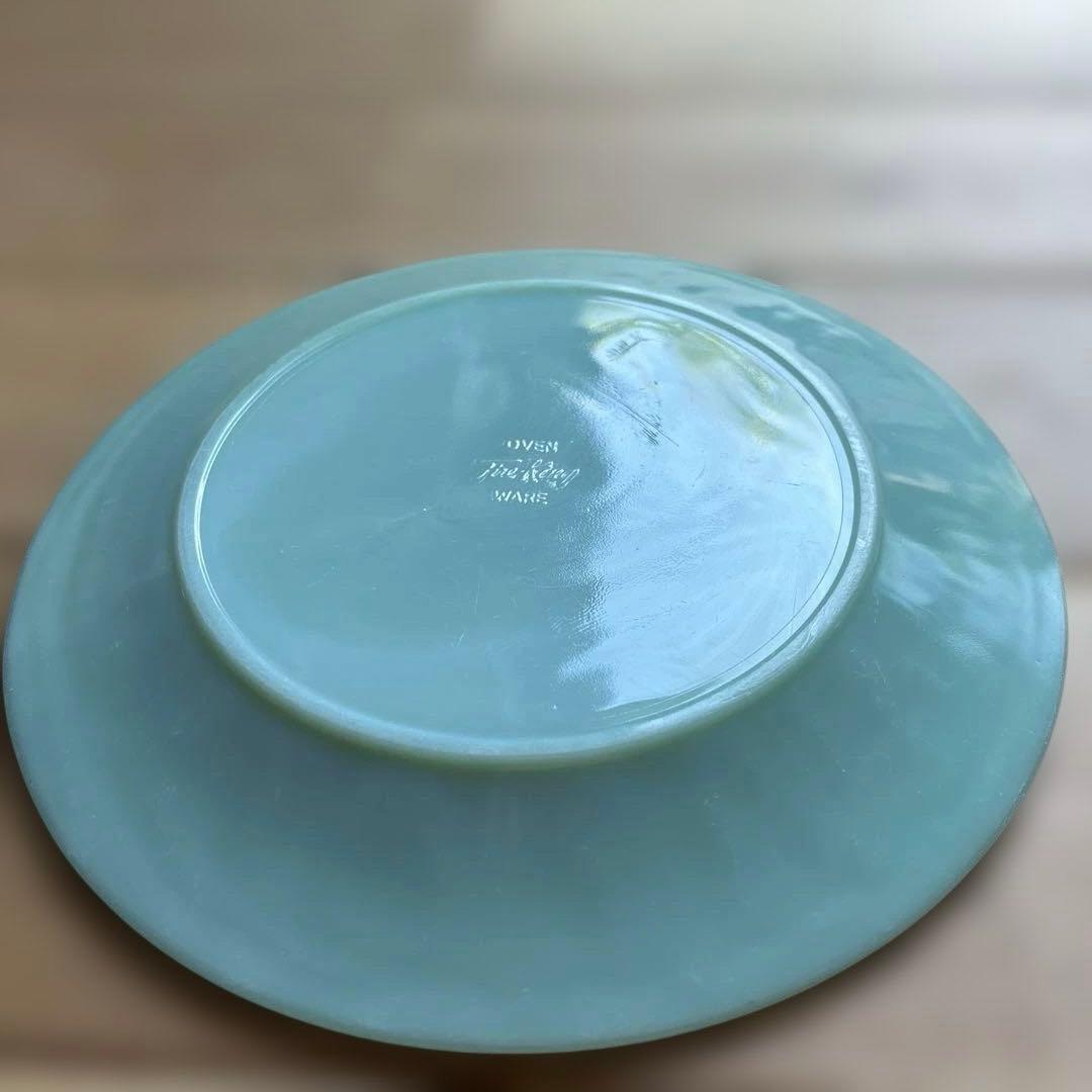 ファイヤーキング レストランウエア ディナープレート 1940年代刻印2枚セット