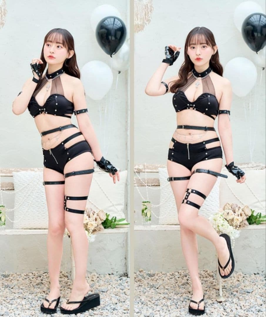 マリームーン ロザリオブラック スナイプビキニ