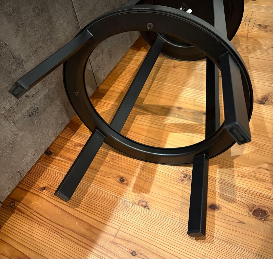 HAY リボルバー バースツール ロー ブラック