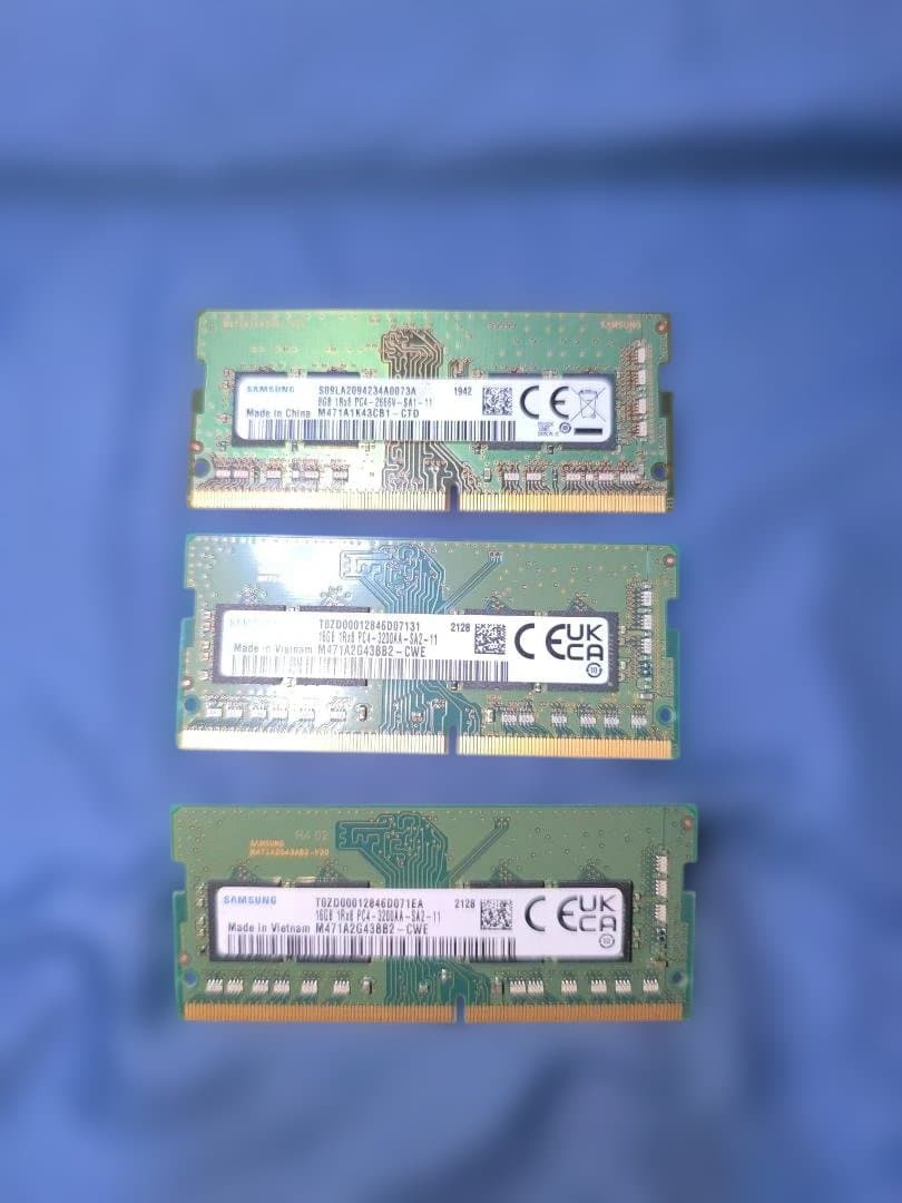 ドラえもんSAMSUNG M471A2G43BB2-CWE