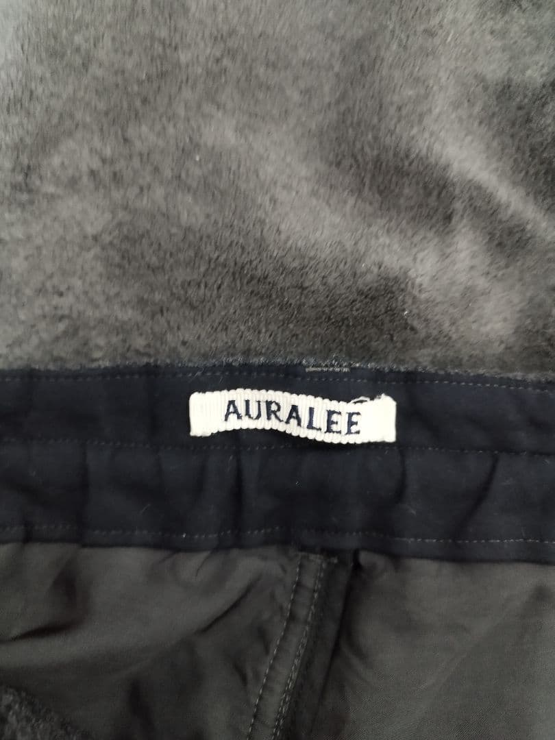 AURALEE Selvedge Wool EasyPants　ウールパンツ　4