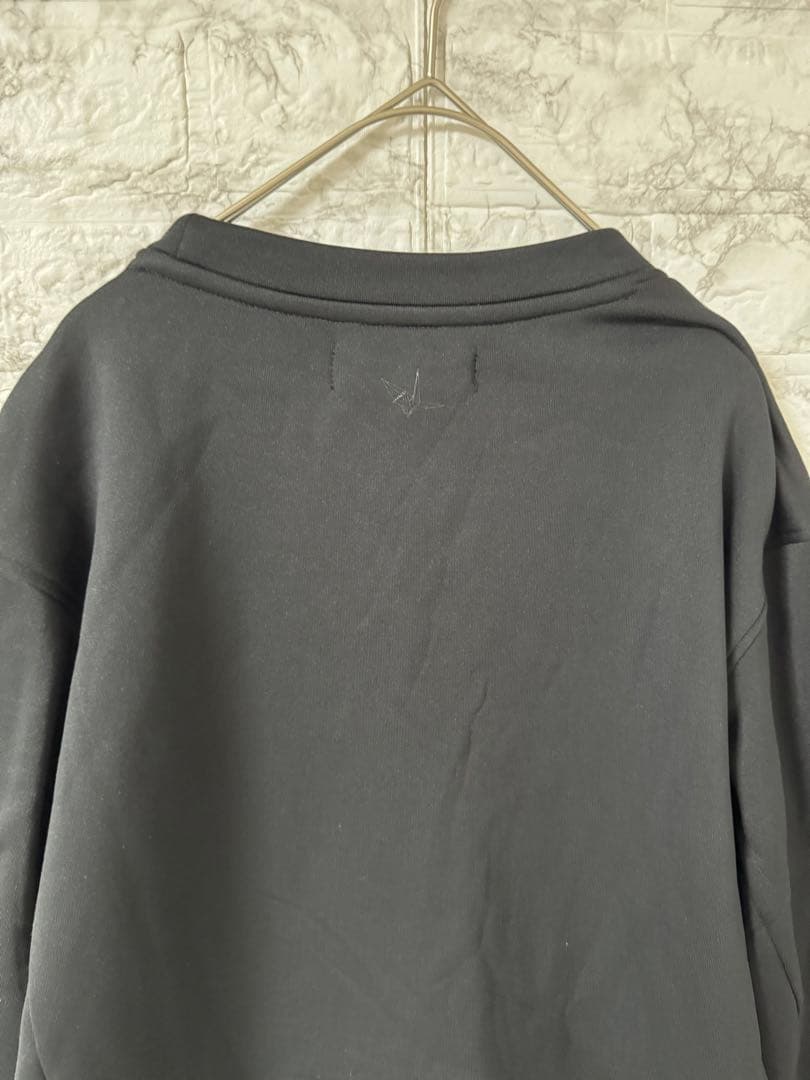 未使用　1PIU1UGUALE3 RELAX スウェット　ラインストーン　黒