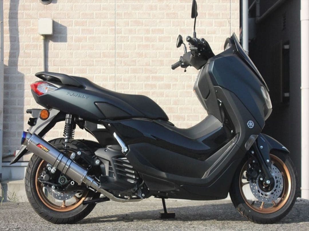 H*ラ様 NMAX グリファス X FORCE チタン マフラー 新品