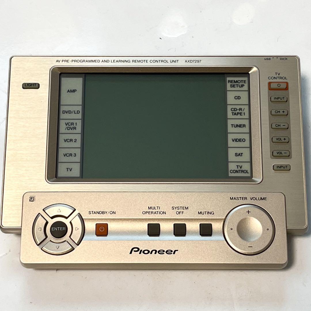 パイオニア Pioneer VSA-AX10i AVアンプ 取説 リモコン