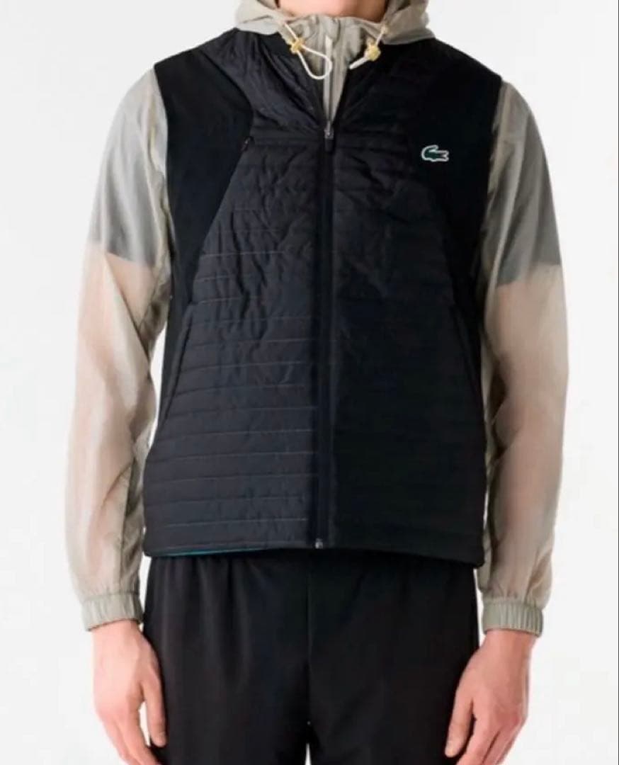 【定価】28600円　LACOSTE ラコステ　リバーシブルパッデッドベスト　L