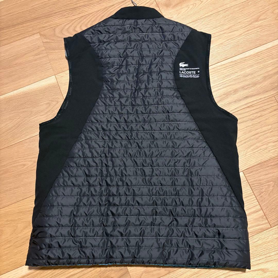 【定価】28600円　LACOSTE ラコステ　リバーシブルパッデッドベスト　L