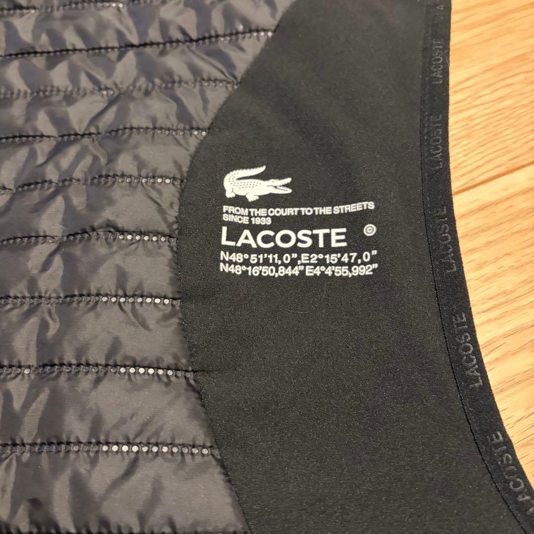 【定価】28600円　LACOSTE ラコステ　リバーシブルパッデッドベスト　L
