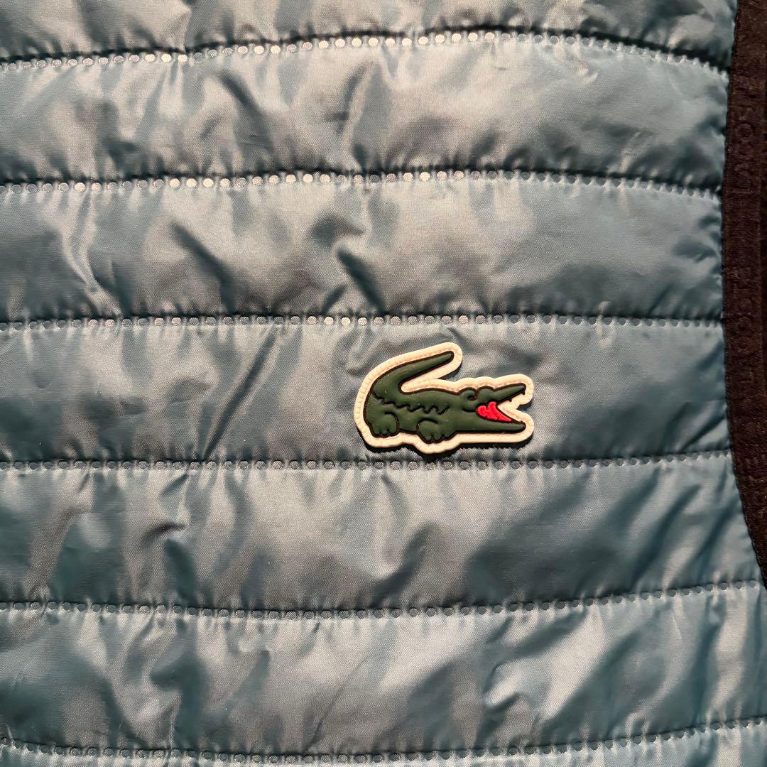 【定価】28600円　LACOSTE ラコステ　リバーシブルパッデッドベスト　L