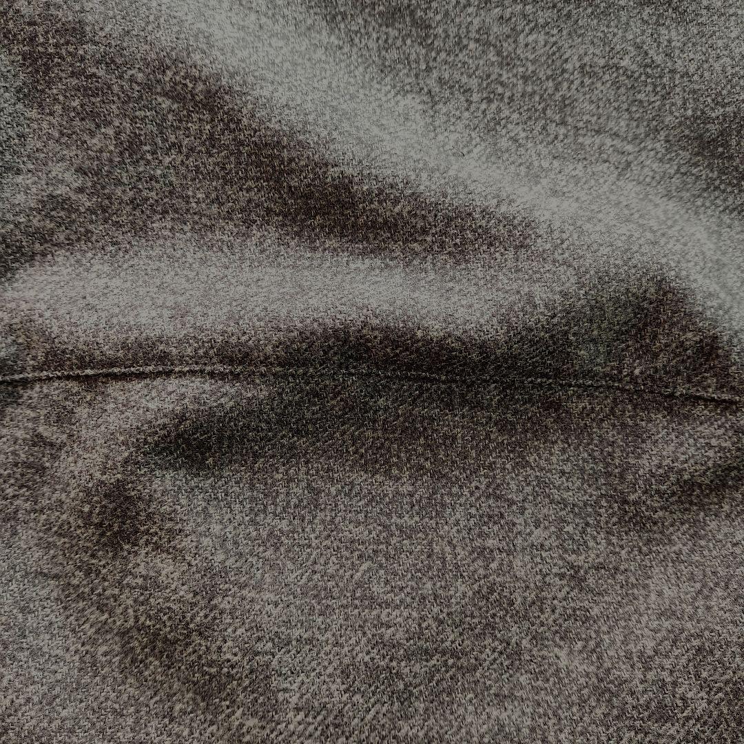 ビーグルバルーンパンツ　起毛コットンツイード　チャコールグレー