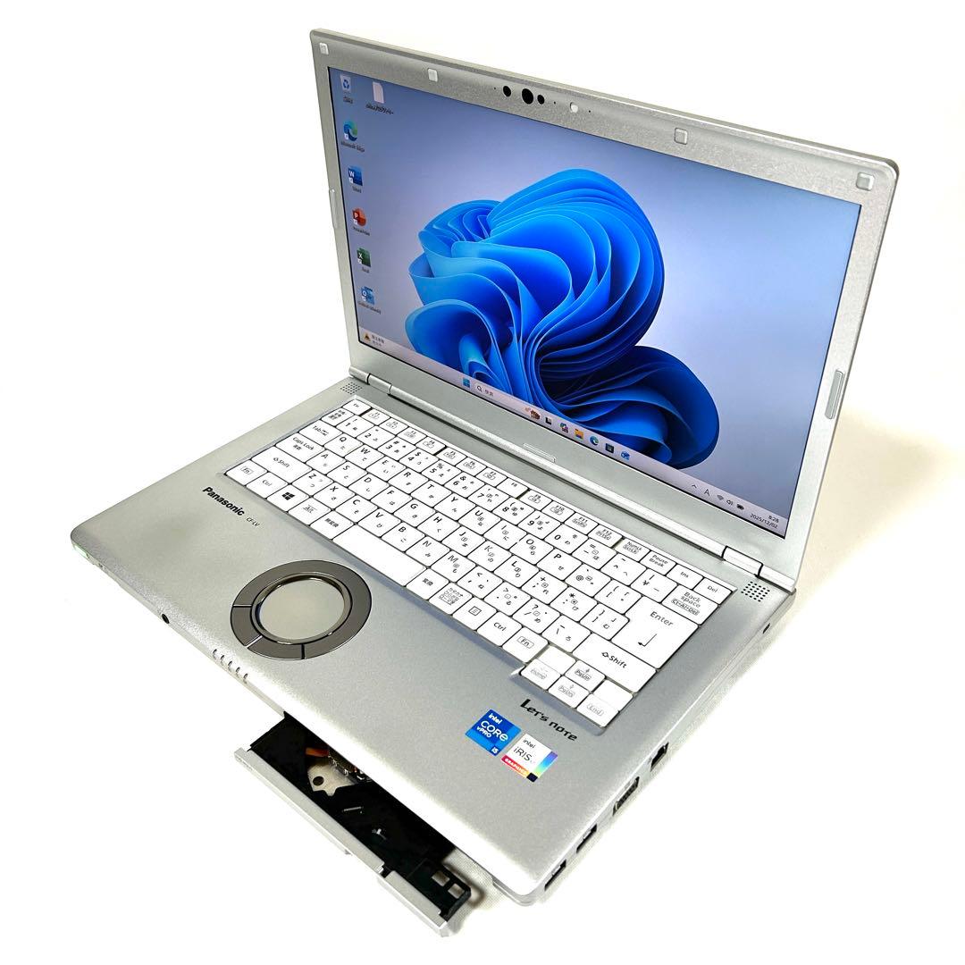 Windowsノート本体 Panasonic Let's note LV1 512GB 16GB DVD