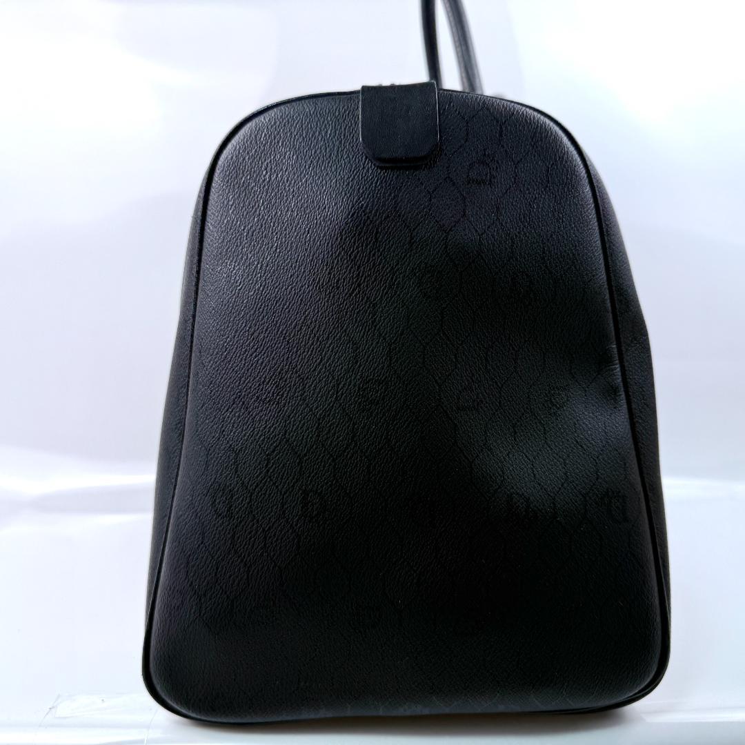 Suo 美品 ディオール ハニカム ボストンバッグ ハンドバッグ 黒