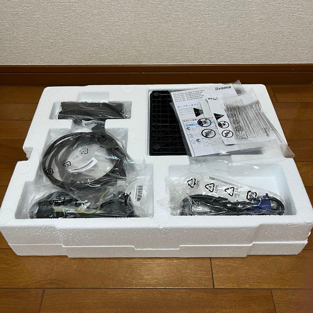 iiyama 21.5インチ IPS ディスプレイ 本体 XU2293HS