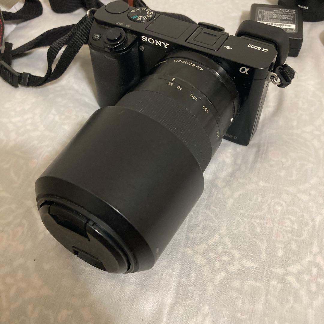 ✴*︎様 SONY α6000 ミラーレス一眼 本体　レンズ2本