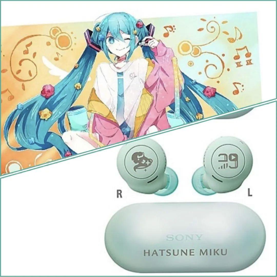 初音ミク SONY ワイヤレスイヤホン ヘッドセット WF-C500/MK