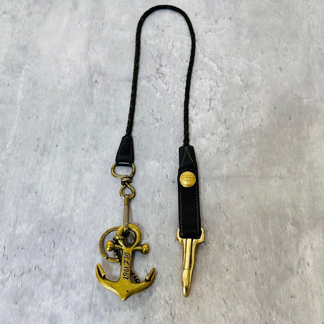 RRL ダブルアールエル ラルフローレン アンカーフック ウォレットチェーン