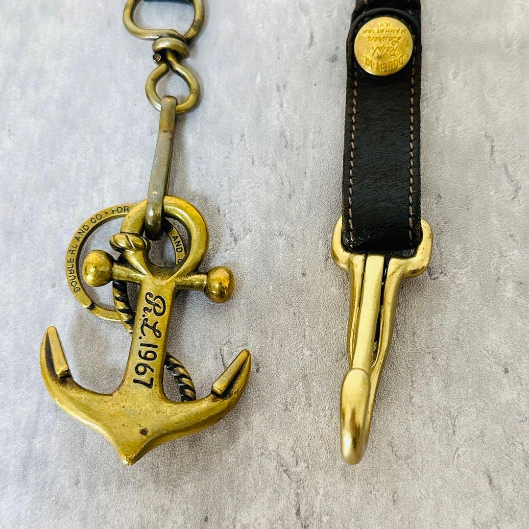 RRL ダブルアールエル ラルフローレン アンカーフック ウォレットチェーン