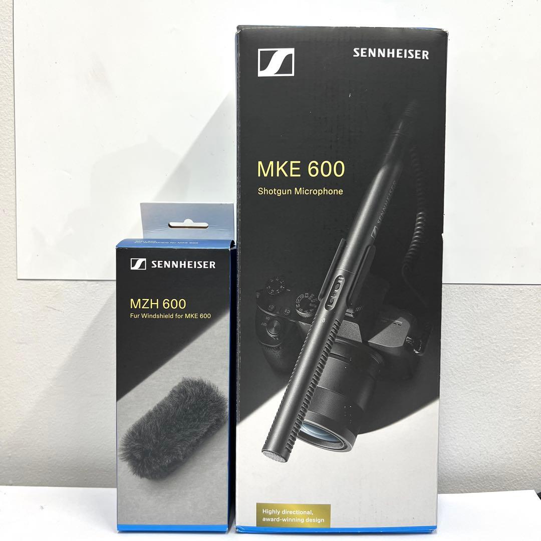 【新品未使用】SENNHEISER MKE 600＋純正風防MZH600セット