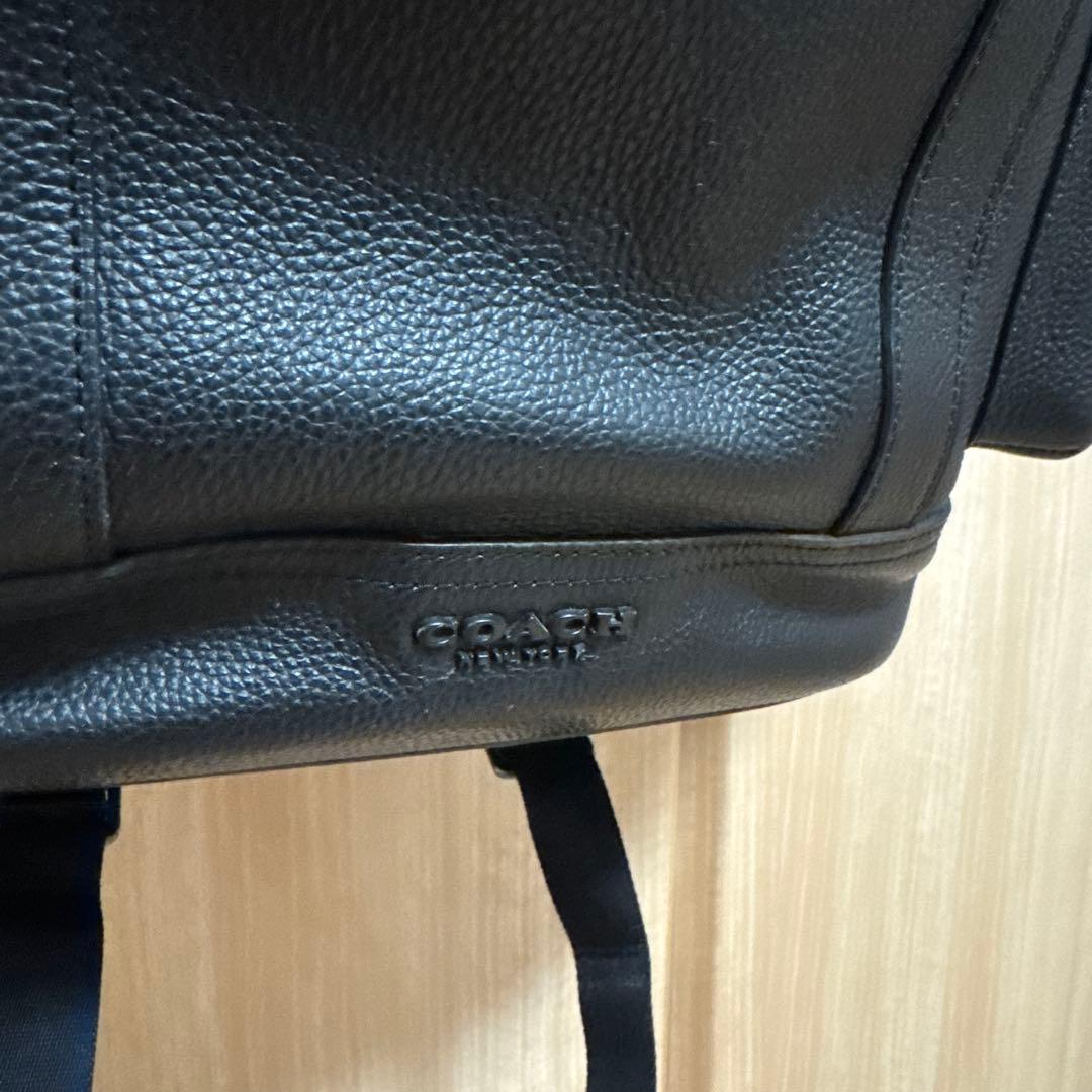 き*様 コーチ　リュック　バックパック　レザー