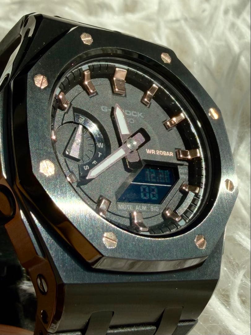 G-shock GMA-S2100-1Aカシオーク カスタマイズ