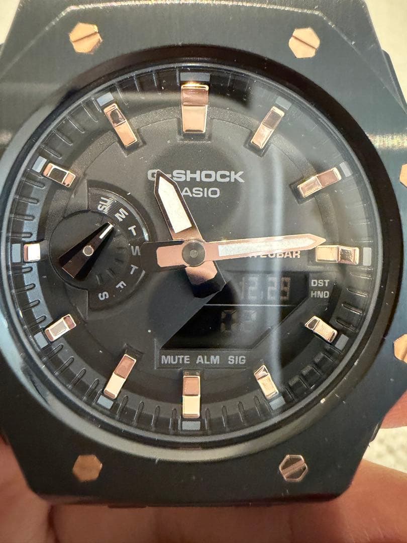 G-shock GMA-S2100-1Aカシオーク カスタマイズ