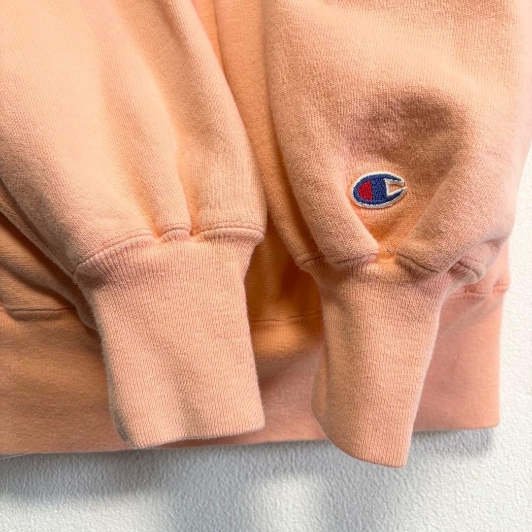 90s Champion USA製 リバースウィーブ ピンク サイズM