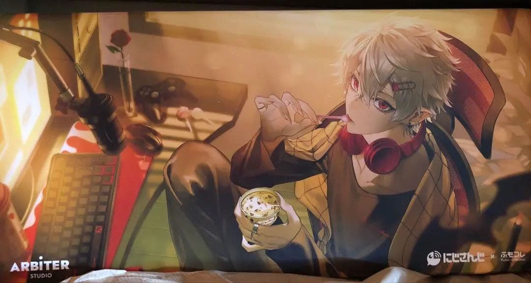 【新品、未開封】にじさんじ×ふもコレ キーボード葛葉Arbiter studio