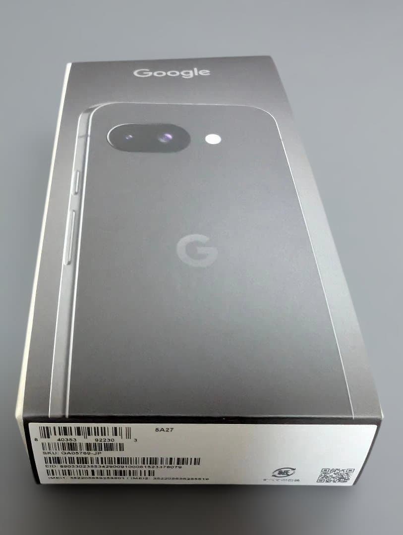 【新品・未開封】Google Pixel 9a 128GB Obsidian