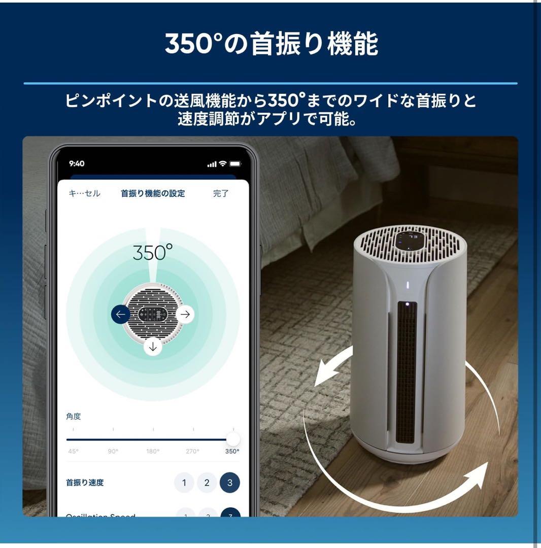 新品未開封 Blueair 空気清浄機 ホワイト Wi-Fi対応 高性能モデル
