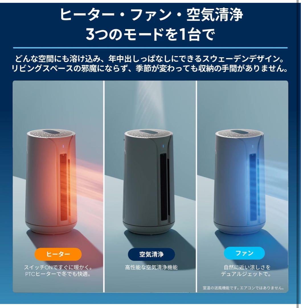 新品未開封 Blueair 空気清浄機 ホワイト Wi-Fi対応 高性能モデル