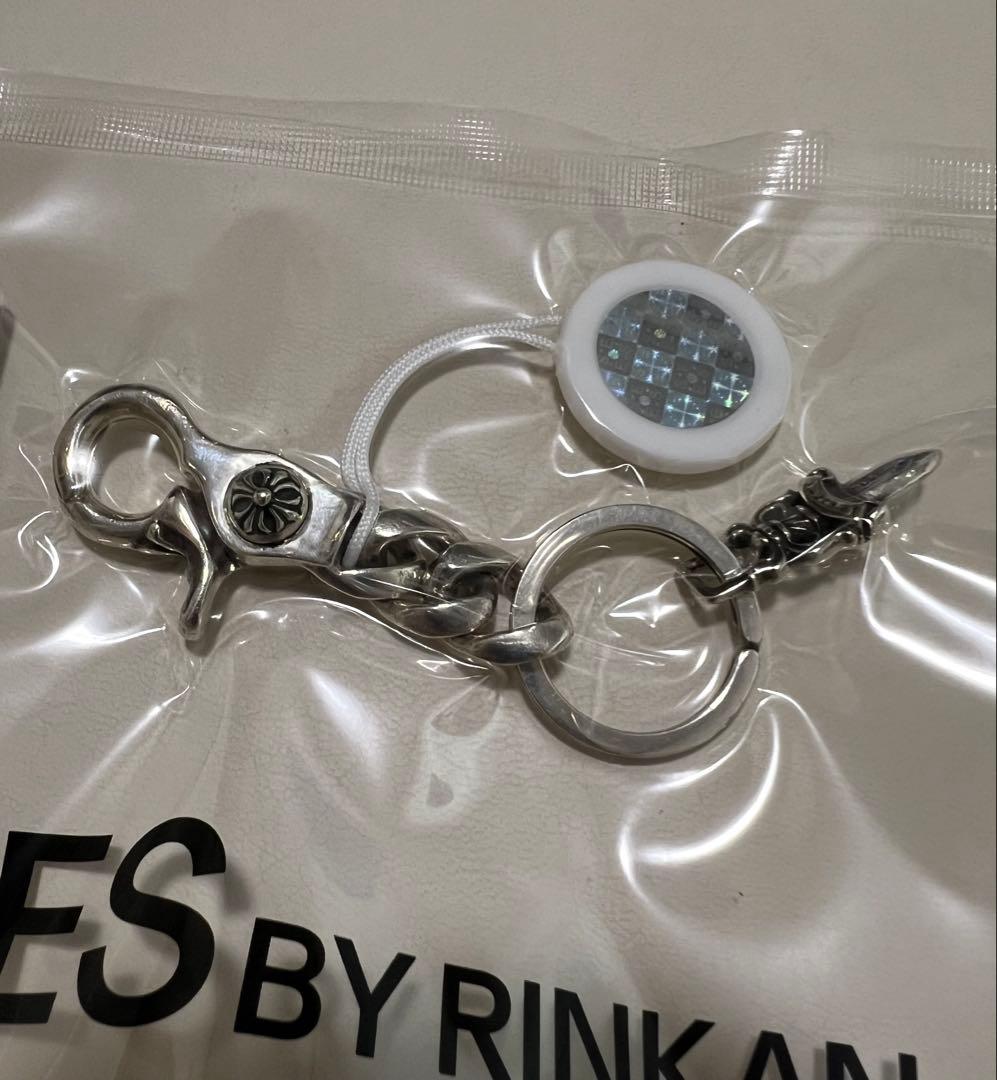 【確実正規品】クロムハーツ ショート クラシック リンク キーチェーン ダガー