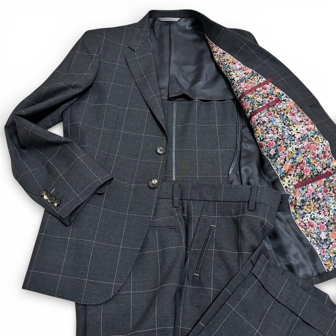 【限界価格/最高級】 ポールスミス コレクション セットアップ 裾ボタン 予備布