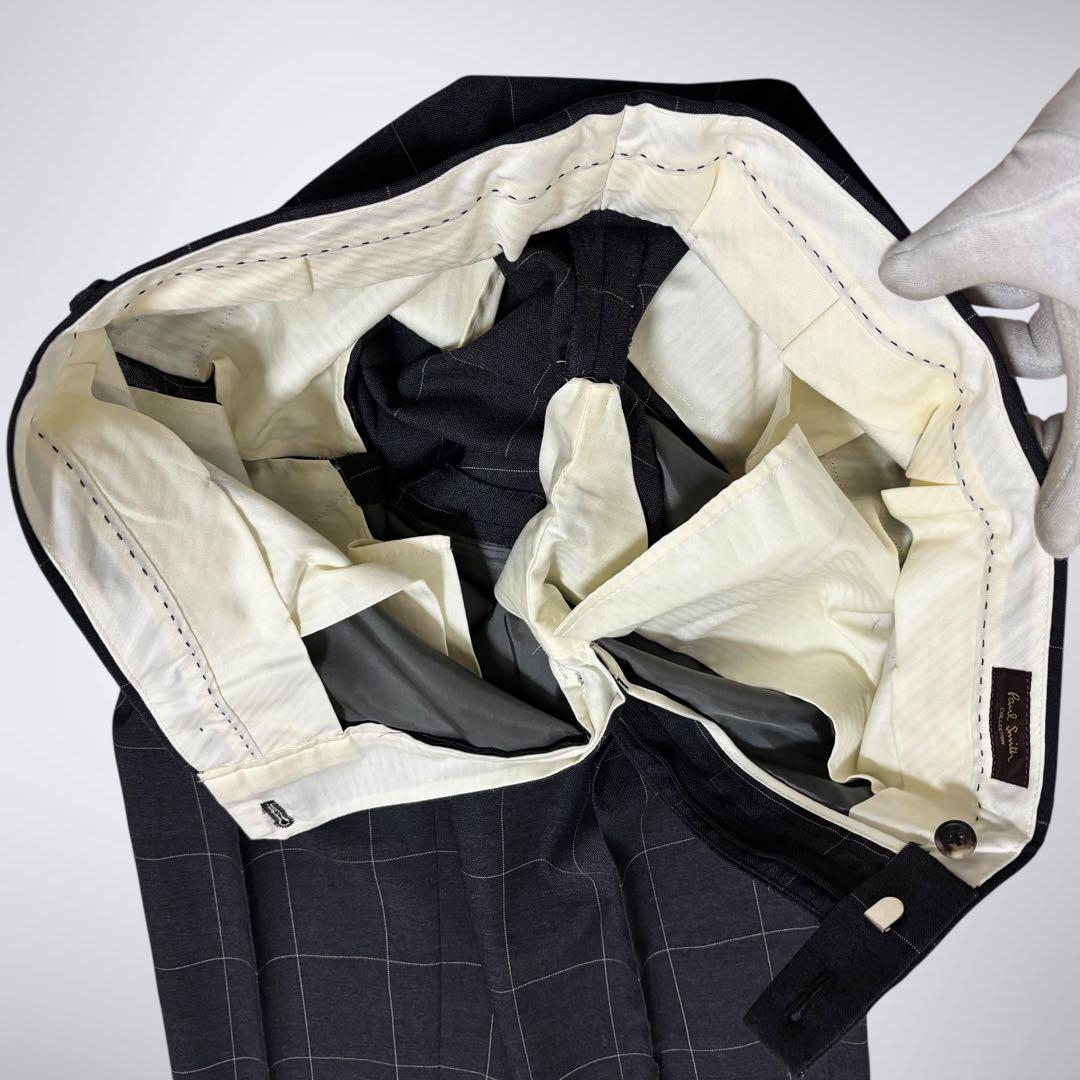 【限界価格/最高級】 ポールスミス コレクション セットアップ 裾ボタン 予備布