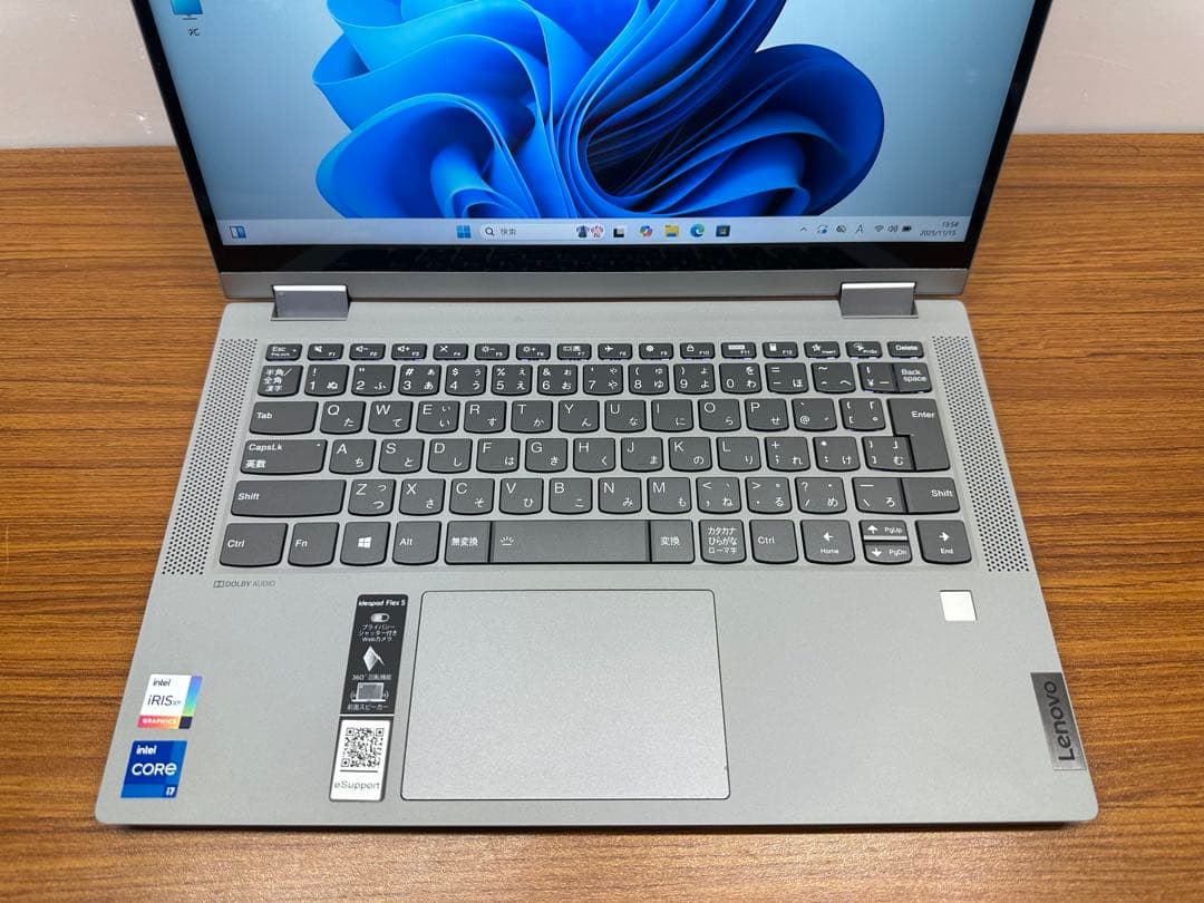 3.Lenovo flex 5 i7-1165G7 16Gb 512Gb タッチ