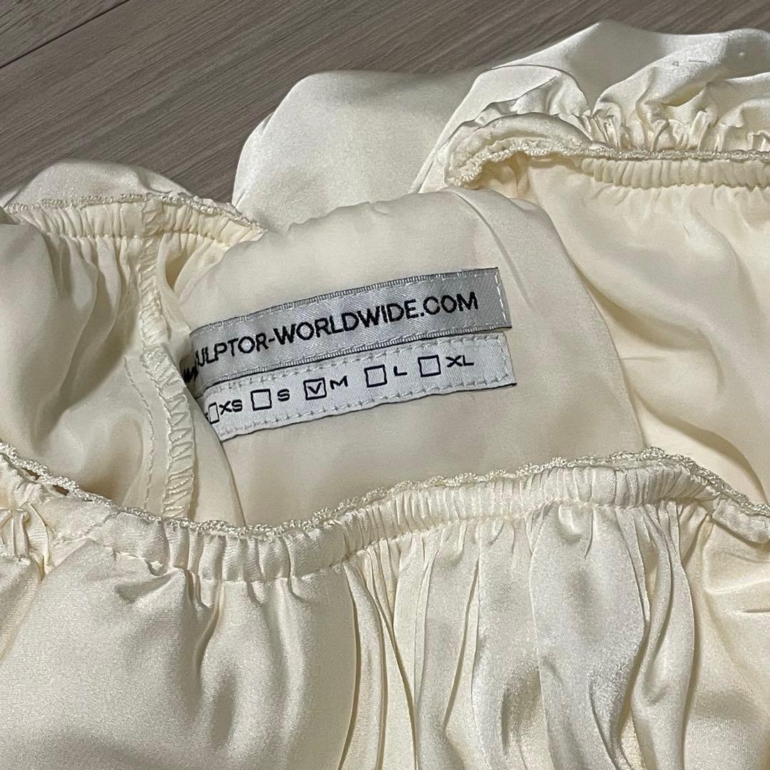 sculptor アイボリー バルーンスカート