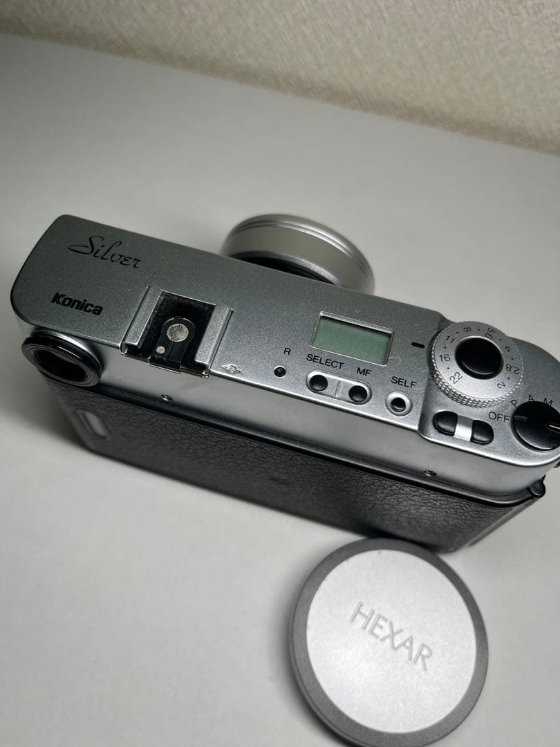 コニカヘキサー シルバー Konica HEXAR 35mmF2 動作確認済良品