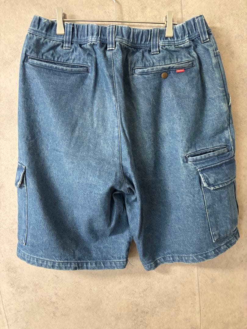 シュプリーム　 カーゴ デニム ワーク イージー ショーツハーフパンツ