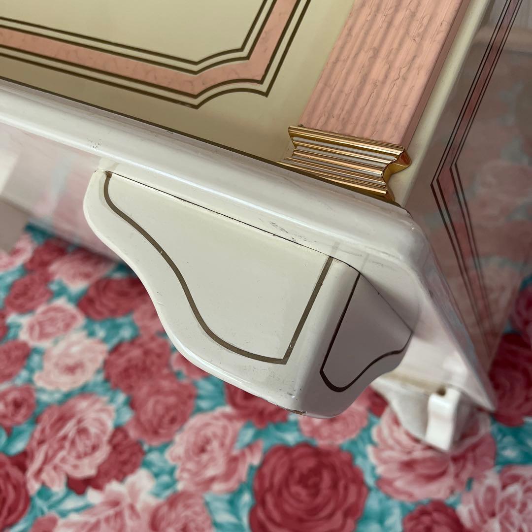 k413r120 イタリア製 ロココ調テレビボード ローボード 白家具 姫系