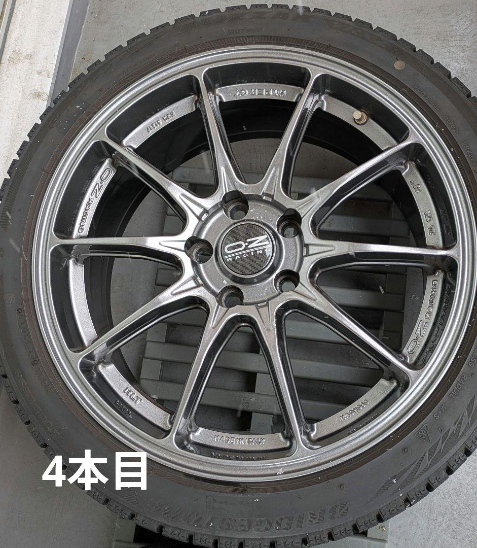 OZ RACING HyperGT HLT 8.0J-18, タイヤ235/40