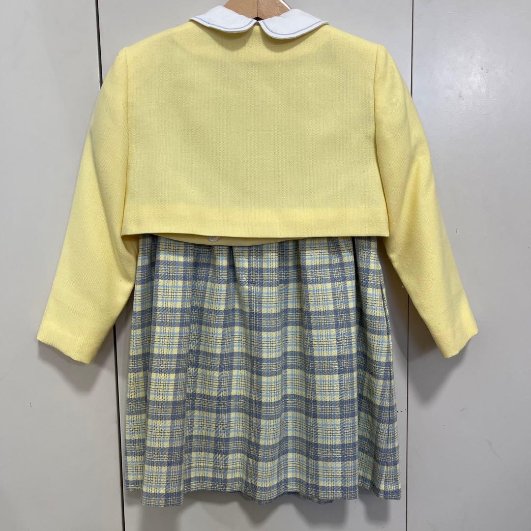 【最終値下げ】　ファミリア　familiar アンサンブル　ワンピース　110㎝