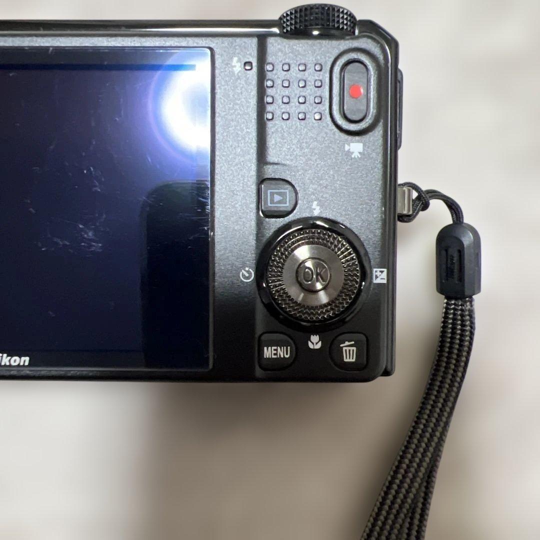 【美品】Nikon COOLPIX S9100 ブラック　動作未確認　デジカメ