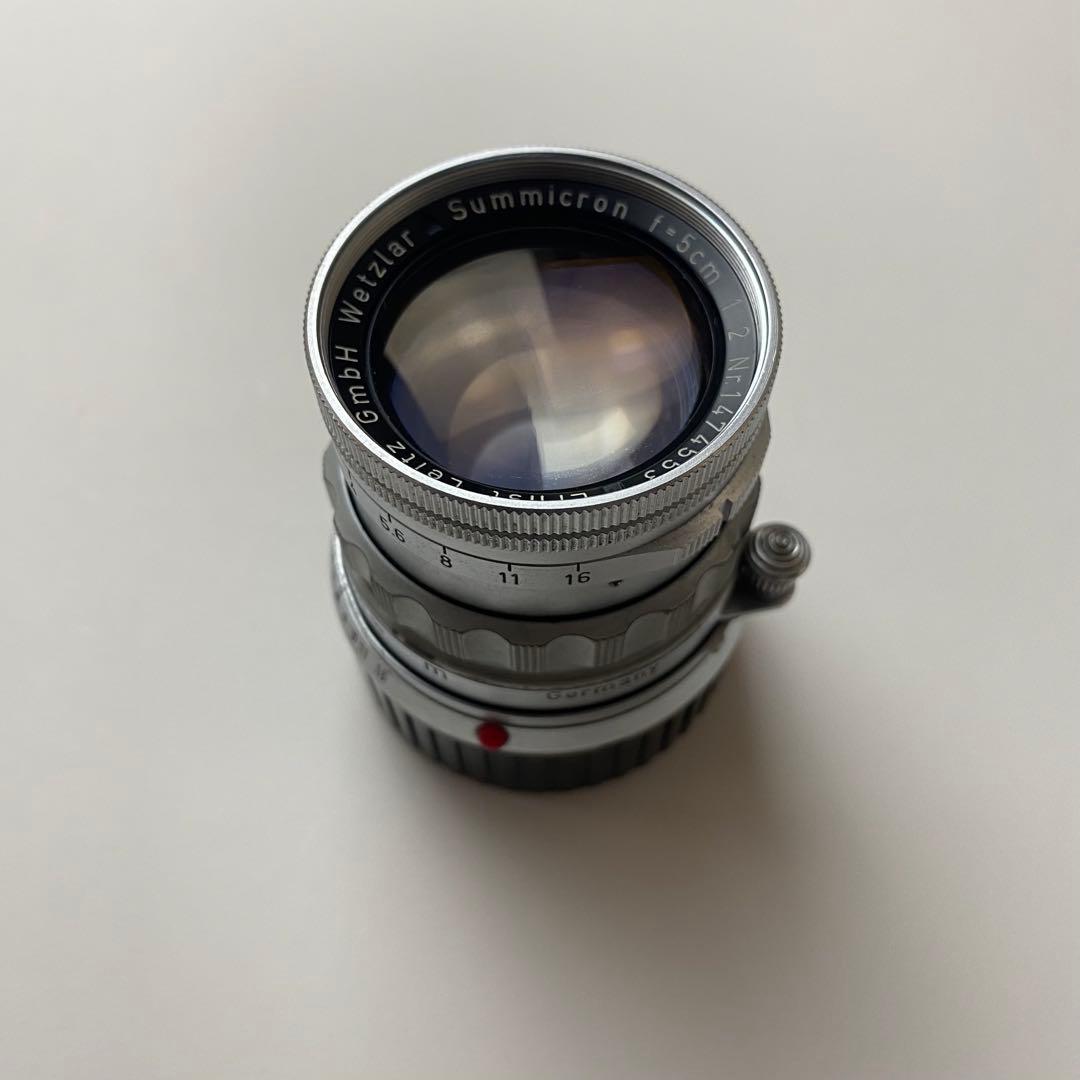 Leica Summicron 5cm F2 1st 初代 前期 固定鏡筒