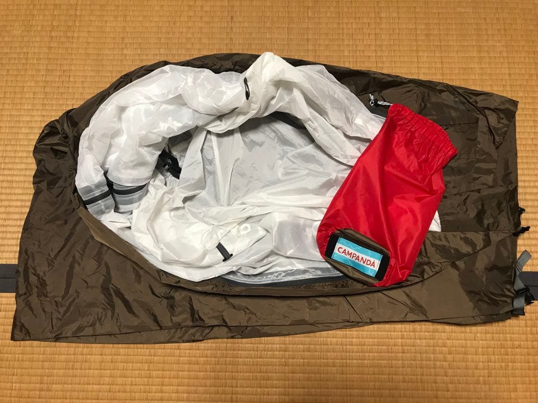 BUNDOK(バンドック) ソロ ティピー BDK-75 【1人用】　カーキ