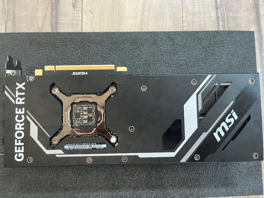 グラフィックボード・グラボ・ビデオカード MSI GEFORCE RTX 4070 Ti VENTUS 3X OC