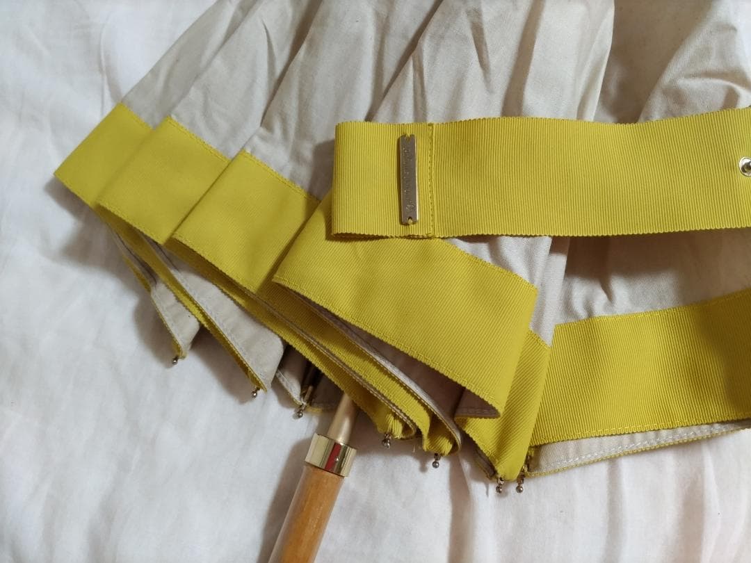 アシーナニューヨーク 傘 athena new york 　折り畳 日傘　黄