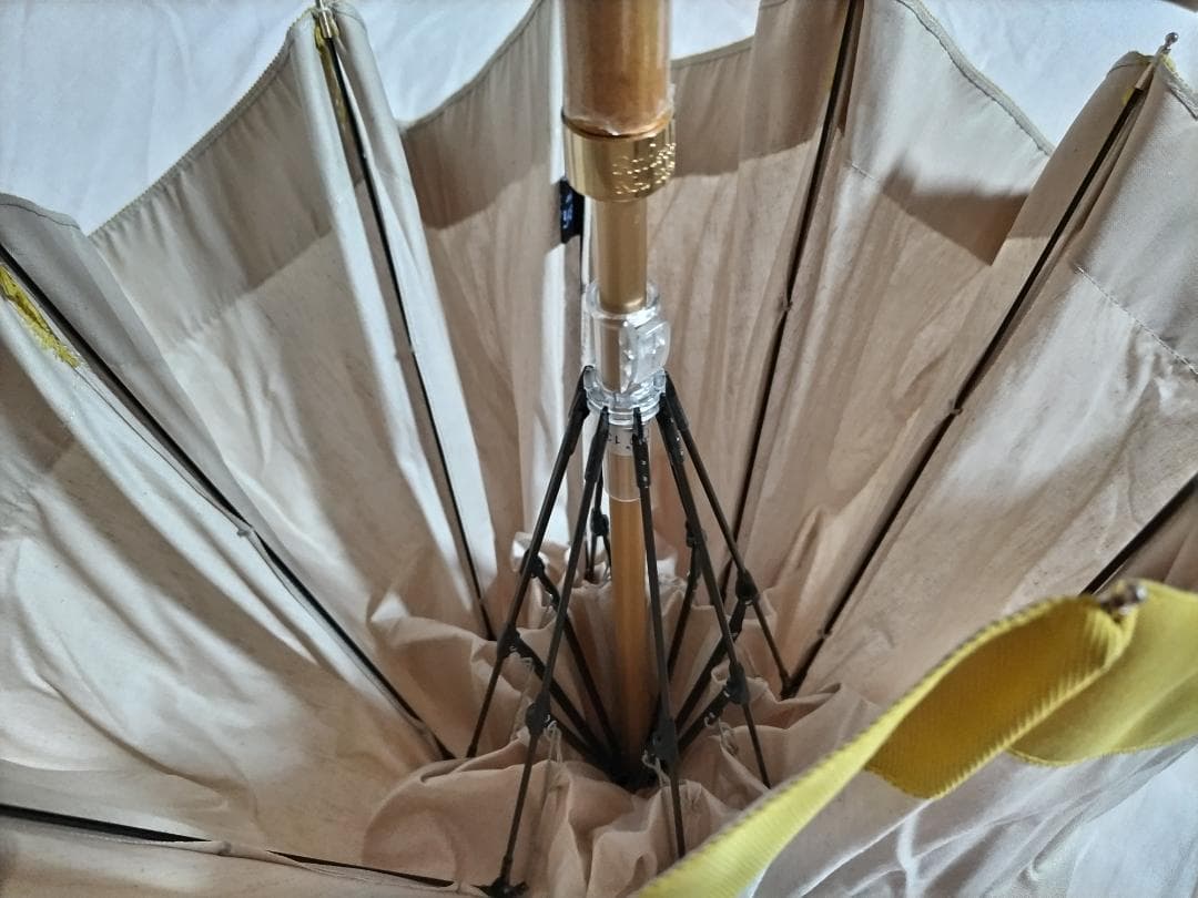 アシーナニューヨーク 傘 athena new york 　折り畳 日傘　黄